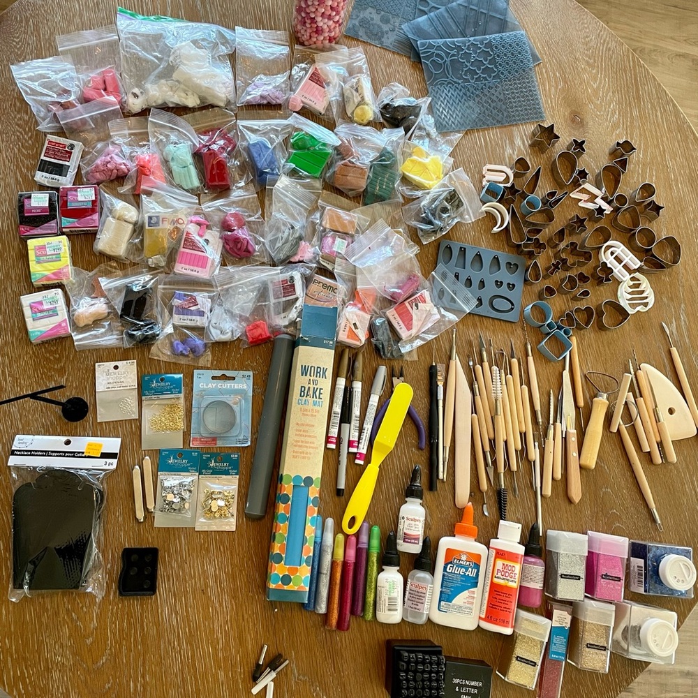 Clay jewelry beginner set